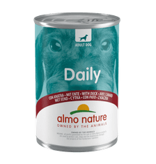 Almo Nature Daily Menu WET DOG s kačicou 24 x 400 g