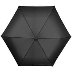 Skladací dáždnik s púzdrom Rain Pro Manual Flat černá