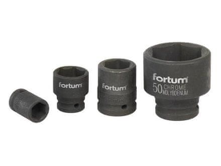 Fortum Hlavica nástrčná (4703021) hlavice nástrčná rázová, 3/4“, 21mm, L 52mm, CrMoV