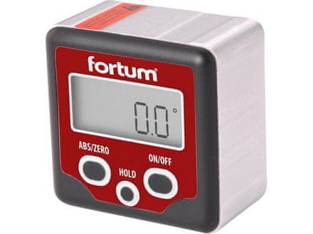 Fortum Sklonomer digitálny (4780200) sklonoměr digitální, 0°-360°, s magnety