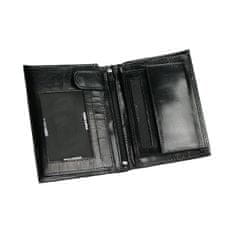 Sanchez Casual Pánska koženková peňaženka Sanchez elegant, čierna