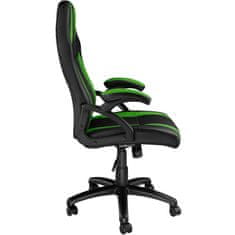 tectake Kancelárska stolička Goodman - čierna/zelená