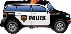 Balónik fóliový auto polícia - 60 cm