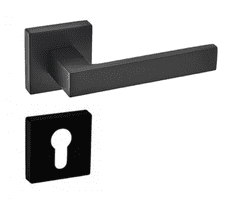 Infinity Line Maxim KMX B00 čierna - kľučka k dverám - pre cylindrickú vložku
