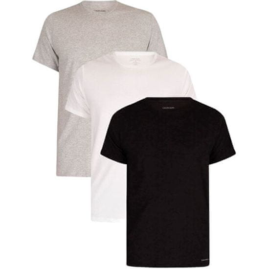 Calvin Klein 3 PACK - pánske tričko Regular Fit NB4011E-MP1