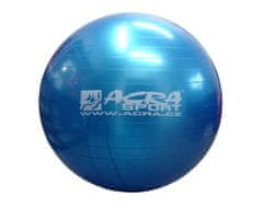 ACRAsport Gymnastická lopta 650 mm modrá S3215
