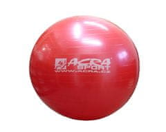 ACRAsport Gymnastická lopta 750 mm červená S3213