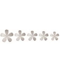 Crearreda Nástenná 3D dekorácie Crearreda SD White Flowers 24005 Biele kvety