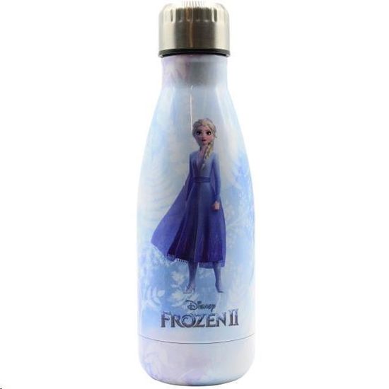 Puro Disney fľaša z nerezovej ocele FROZEN ELSA, single wall, 500ml Ice