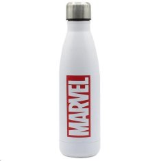 Puro Disney fľaša z nerezovej ocele MARVEL LOGO, single wall, 750ml White