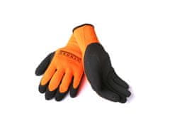 STROXX Pracovné rukavice STROXX zimné, oranžové veľ.10
