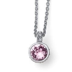 Oliver Weber Krásny náhrdelník s kryštálmi Swarovski Double 12007 212