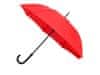 Falcone De luxe Red dámsky holový dáždnik Farba: Červená