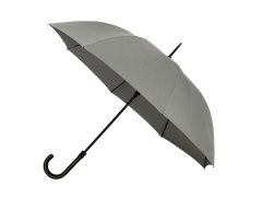 Falcone De luxe Grey jednofarebný palicový dáždnik Farba: Šedá