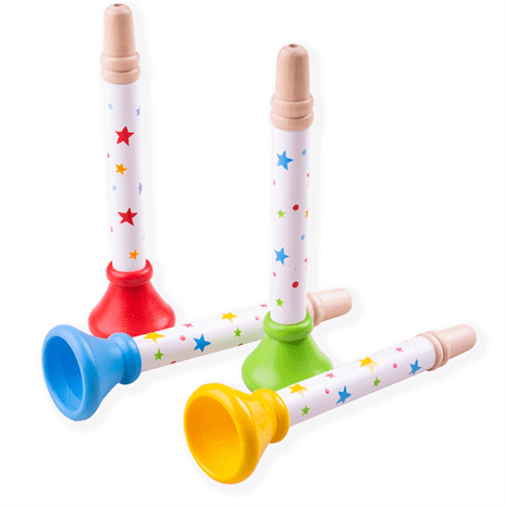 Bigjigs Toys Trumpetka hviezdičky 1 ks
