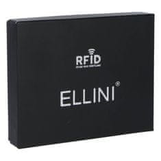 Ellini Pánska kožená peňaženka Ellini Emilio, hnedá