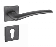 Infinity Line Vento KVNO S B00 čierna SLIM - kľučka k dverám - pre cylindrickú vložku