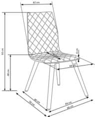 Halmar Jedálenská stolička K282 - béžová