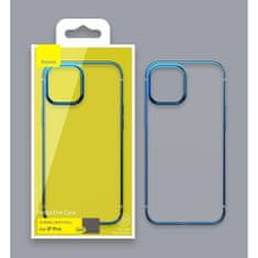 BASEUS Shining silikónový kryt na iPhone 12 mini, strieborný