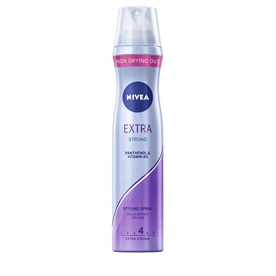 Nivea Silne tužiaci lak na vlasy Extra Strong ( Styling Spray) 250 ml