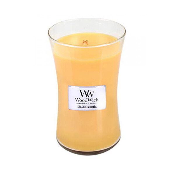Woodwick Vonná sviečka váza Seaside Mimosa 609,5 g