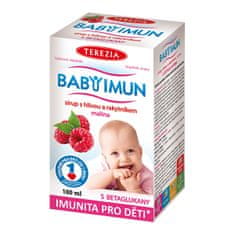 TEREZIA COMPANY Baby Imun sirup s hlivou a rakytníkom - malina 100 ml