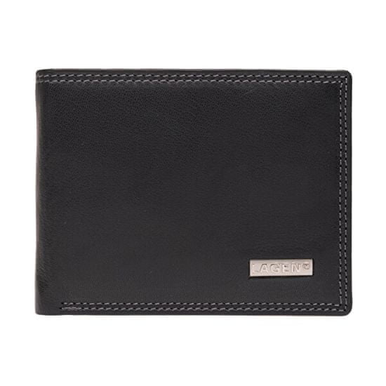 Lagen Pánska kožená peňaženka LG-1789 Black