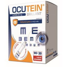 Ocutein Brillant Lutein 25 mg 90 + 30 tob. + darček