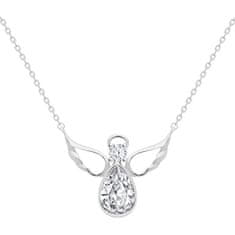 Preciosa Strieborný náhrdelník Angelic Faith 5292 00 (retiazka, prívesok) (Dĺžka 40 cm)