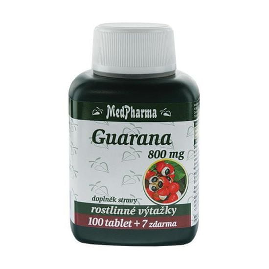MedPharma Guarana 800 mg 100 tbl. + 7 tbl. ZD ARMA