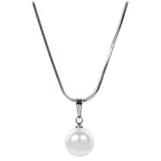 Levien Pôvabný náhrdelník Pearl White
