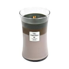 Woodwick Vonná sviečka váza Trilogy Cozy Cabin 609,5 g