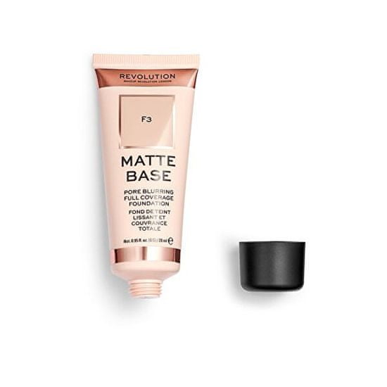 Makeup Revolution Plne krycie a zmatňujúci make-up (Matte Base Foundation) 28 ml