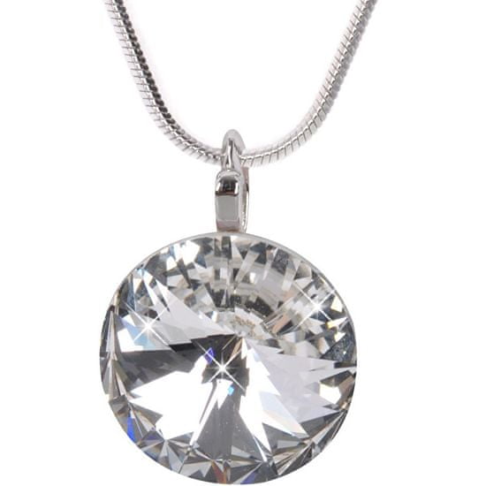 Levien Elegantný náhrdelník Rivoli Crystal