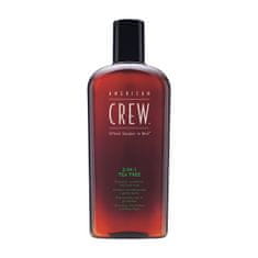 American Crew Šampón s tea tree 3v1 (Shampoo, Conditioner & Body Wash) (Objem 450 ml)