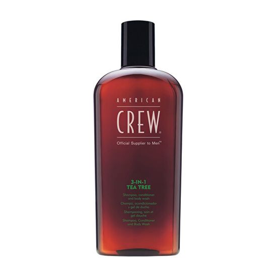 American Crew Šampón s tea tree 3v1 (Shampoo, Conditioner & Body Wash)