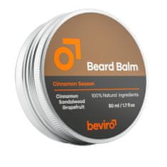 Beviro Balzam na bradu s vôňou grepu, škorice a santalového dreva (Beard Balm) (Objem 50 ml)