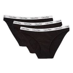 Calvin Klein 3 PACK - dámske nohavičky Bikini QD3588E-001 (Veľkosť XL)