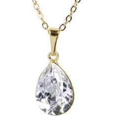 Levien Elegantný dámsky náhrdelník Pear Crystal