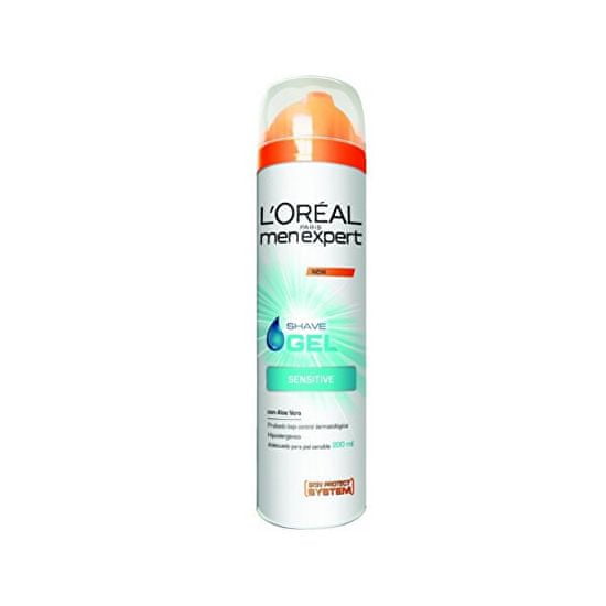 Loreal Paris Hydratačný gél na holenie pre citlivú pleť Men Expert (Hydra Sensitiv e Shave Gel) 200 ml