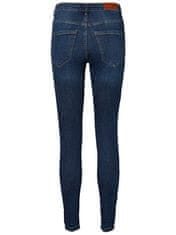 Vero Moda Dámske džínsy VMSOPHIA Skinny Fit 10193326 Medium Blue Denim (Veľkosť S/30)