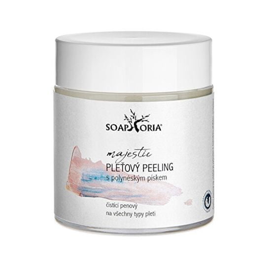 Soaphoria Čistiace peeling na tvár s ružovým polynézskym pieskom (Cleansing Peeling With Polynesian Sand) 100