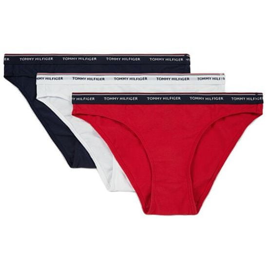 Tommy Hilfiger 3 PACK - dámske nohavičky Bikini UW0UW00043 -012