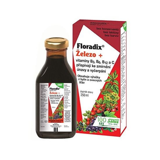 Salus Floradix Železo+ 250 ml