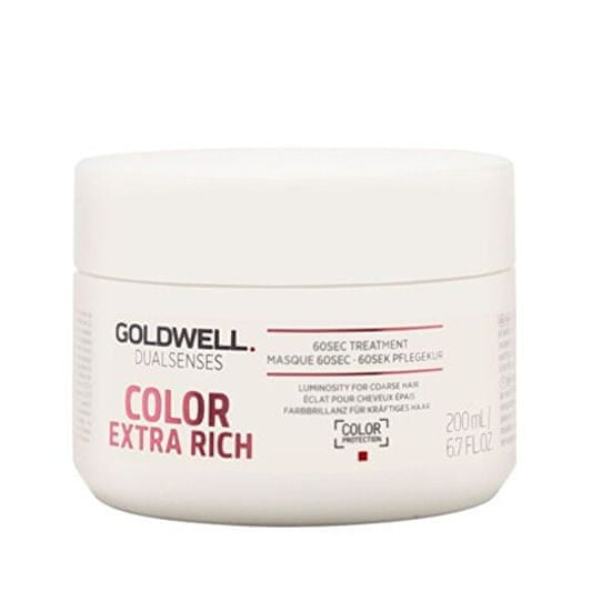 GOLDWELL Maska pre farbené vlasy Dualsenses Color Extra Rich (60 SEC Treatment)