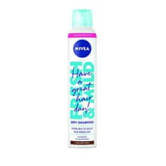 Nivea Suchý šampón pre tmavé vlasy (Dry Shampoo Dark Tones) 200 ml