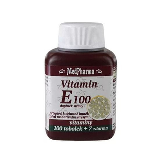 MedPharma Vitamín E 100 mg - 100 tob. + 7 tob. ZD ARMA