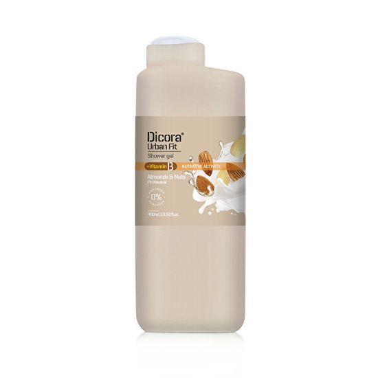 Dicora Sprchový gél s vitamínom B Mandle & orechy (Shower Gel) 400 ml