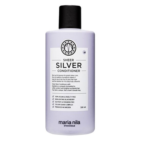 Maria Nila Hydratačný kondicionér neutralizujúce žlté tóny vlasov Sheer Silver (Conditioner)