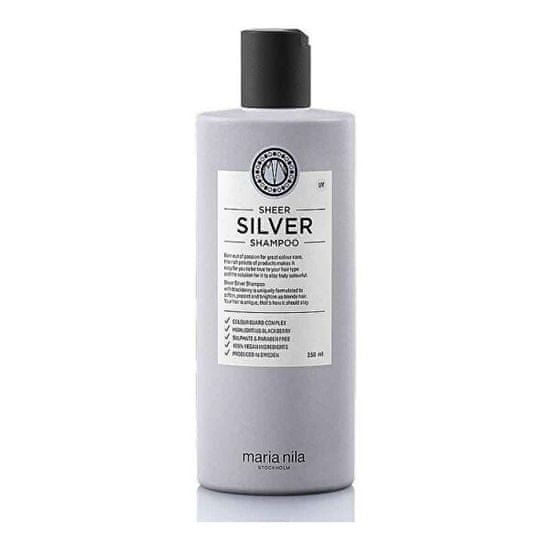 Maria Nila Šampón neutralizujúce žlté tóny vlasov Sheer Silver (Shampoo)